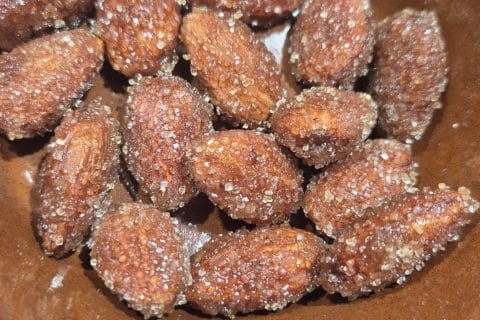 Cliquez pour zoomer ! Amandes grillées à la cannelle et au miel Thermomix par MyDel🌸