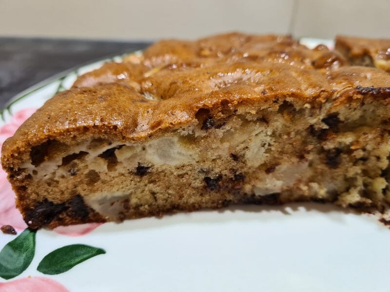 Cliquez pour zoomer ! Gâteau des femmes pressées poires et chocolat Thermomix par MyDel🌸