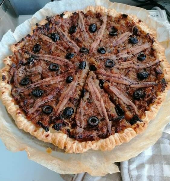 Cliquez pour zoomer ! Pissaladière Thermomix par Iza