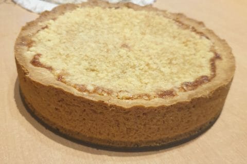 Cliquez pour zoomer ! Tarte aux pommes façon crumble Thermomix par Nelmason