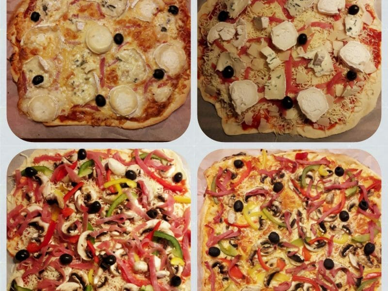 Cliquez pour zoomer ! Pizza 4 fromages Thermomix par CAMIRINA