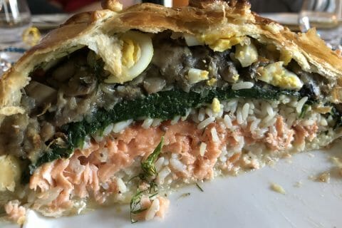 Cliquez pour zoomer ! Koulibiac de saumon Thermomix par CAMIRINA