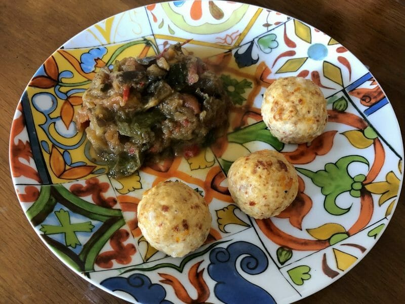 Cliquez pour zoomer ! Boulettes de poulet au chorizo Thermomix par CAMIRINA