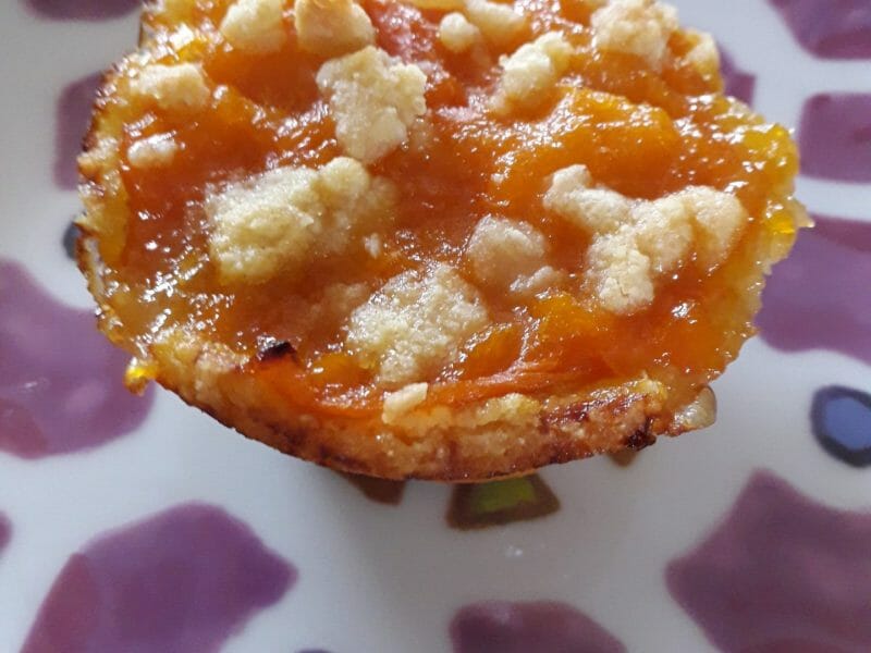 Cliquez pour zoomer ! Crumble aux abricots Thermomix par CAMIRINA