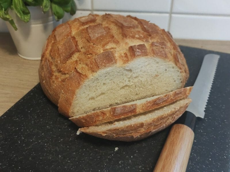 Cliquez pour zoomer ! Pain Cocotte Thermomix par Maël Queudeville