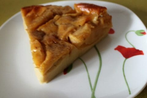 Flognarde aux pommes (clafoutis aux pommes) au Thermomix - Cookomix