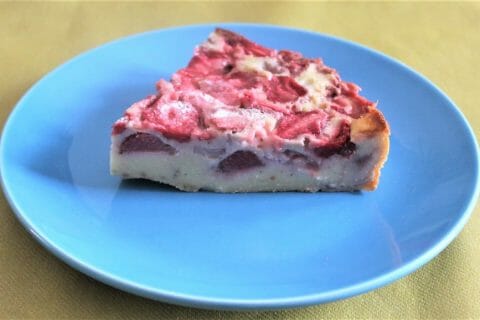 Cliquez pour zoomer ! Clafoutis aux fraises Thermomix par Erghy