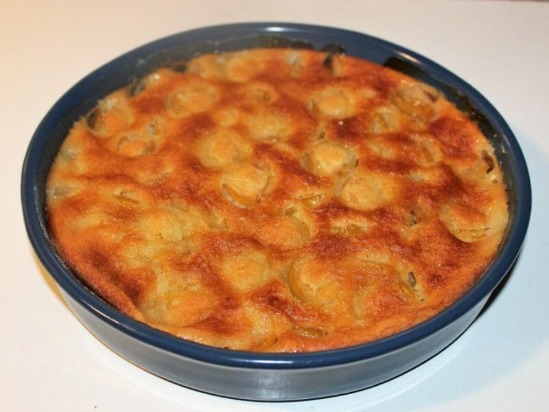 Cliquez pour zoomer ! Clafoutis aux mirabelles Thermomix par Erghy