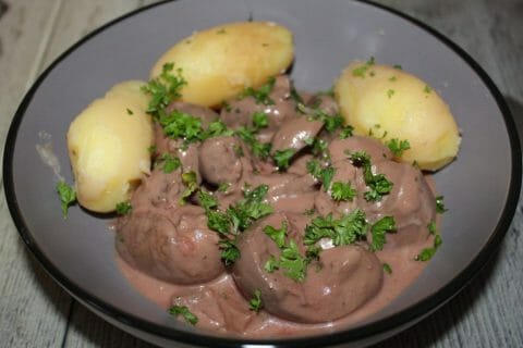 Rognons de porc sauce madère au Thermomix - Cookomix