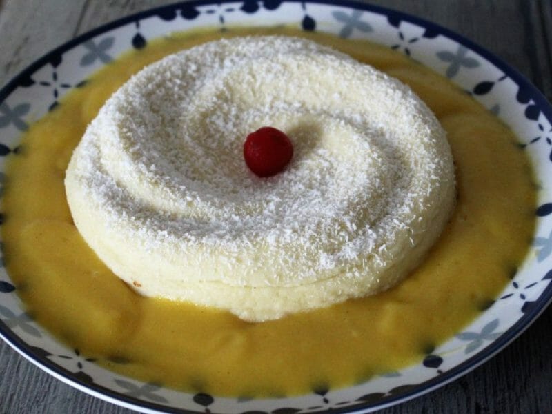 Cliquez pour zoomer ! Flan coco Thermomix par Erghy