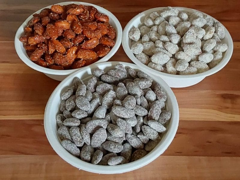 Cliquez pour zoomer ! Amandes grillées à la noix de coco Thermomix par Erghy