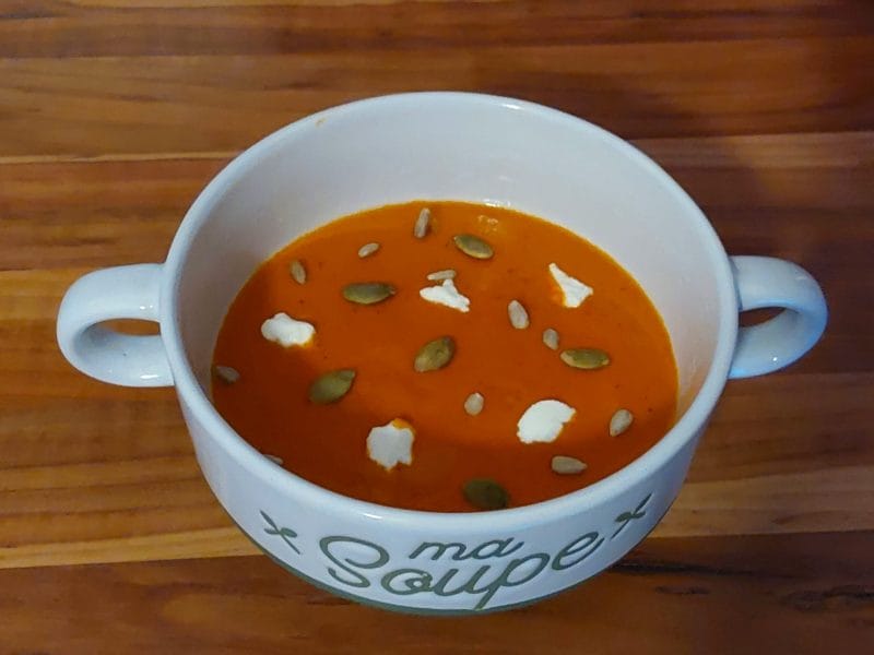 Cliquez pour zoomer ! Velouté de poivrons Thermomix par Erghy