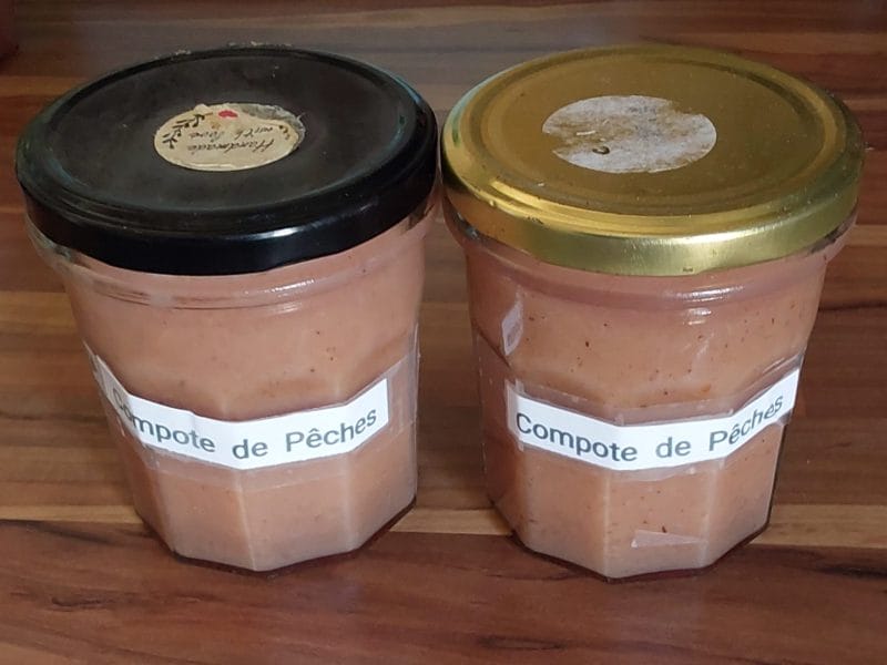 Cliquez pour zoomer ! Compote de pêches Thermomix par Erghy