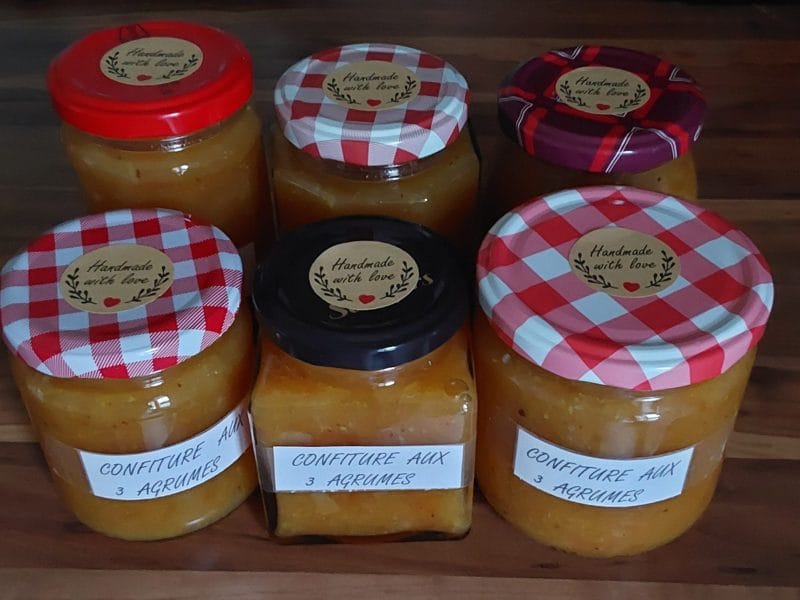 Cliquez pour zoomer ! Confiture aux 3 agrumes Thermomix par Erghy
