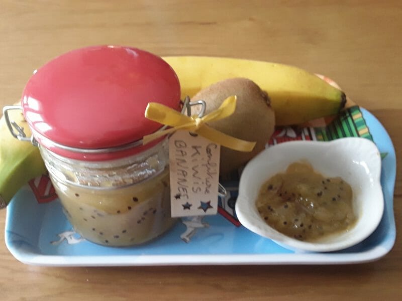 Cliquez pour zoomer ! Confiture kiwis bananes Thermomix par Erghy