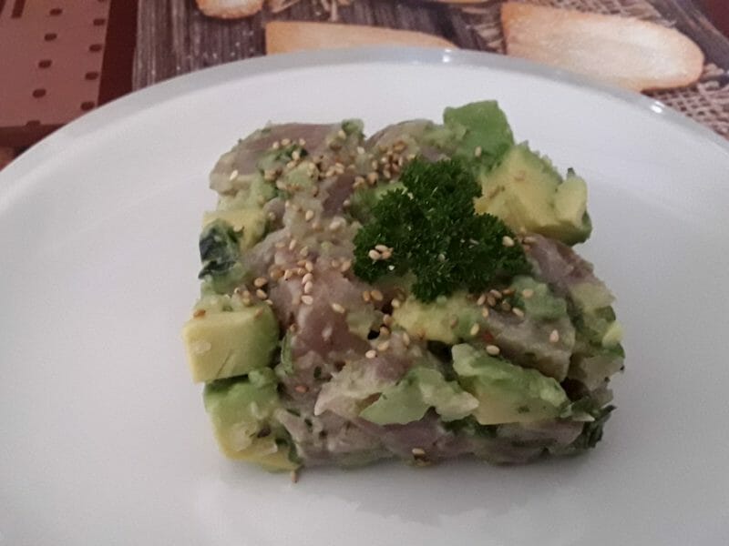 Cliquez pour zoomer ! Tartare de thon rouge Thermomix par Erghy