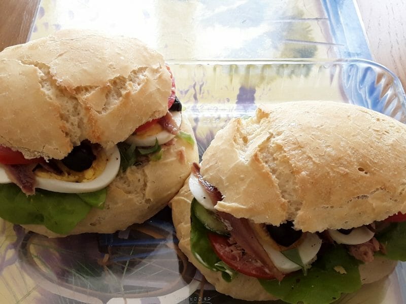 Cliquez pour zoomer ! Pain bagnat Thermomix par Erghy