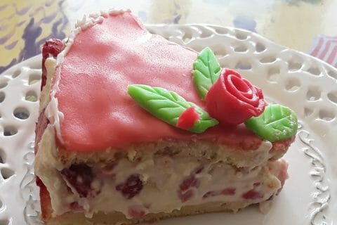 Cliquez pour zoomer ! Fraisier au Thermomix