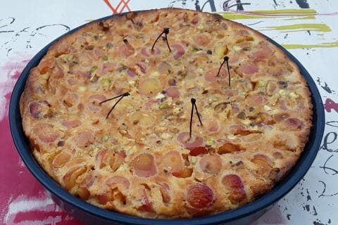 Cliquez pour zoomer ! Clafoutis aux cerises Thermomix par Erghy
