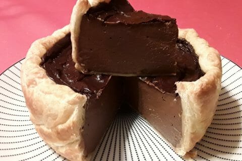 Cliquez pour zoomer ! Flan pâtissier au chocolat Thermomix par Erghy