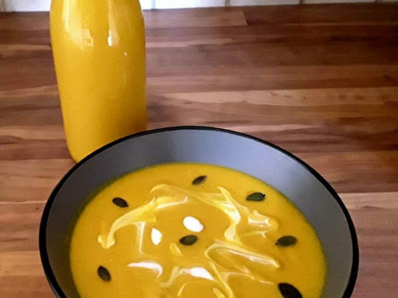 Cliquez pour zoomer ! Velouté de carottes au curry Thermomix par Erghy