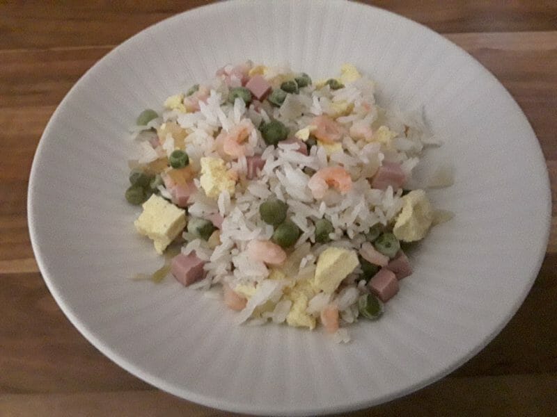 Cliquez pour zoomer ! Riz cantonais Thermomix par Erghy