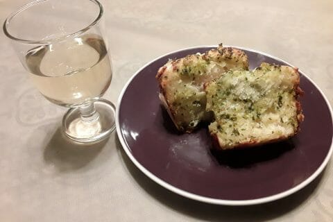 Cliquez pour zoomer ! Pain à l’ail, persil et mozzarella Thermomix par Erghy