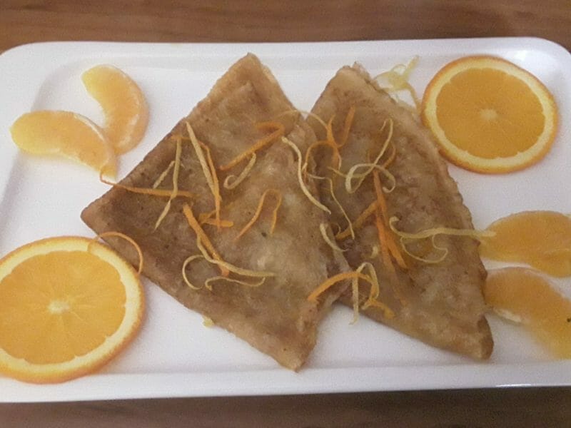 Cliquez pour zoomer ! Crêpes suzette Thermomix par Erghy