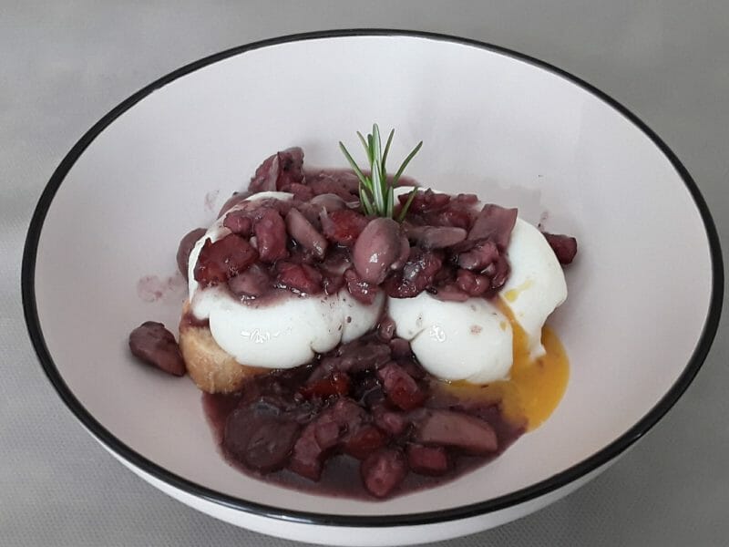 Cliquez pour zoomer ! Oeufs en meurette Thermomix par Erghy