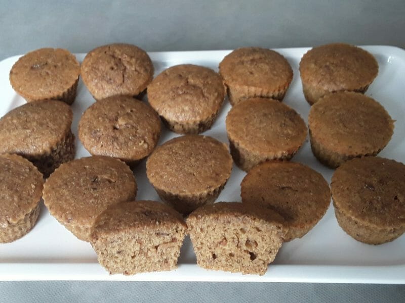 Cliquez pour zoomer ! Muffins au café et aux dattes Thermomix par Erghy