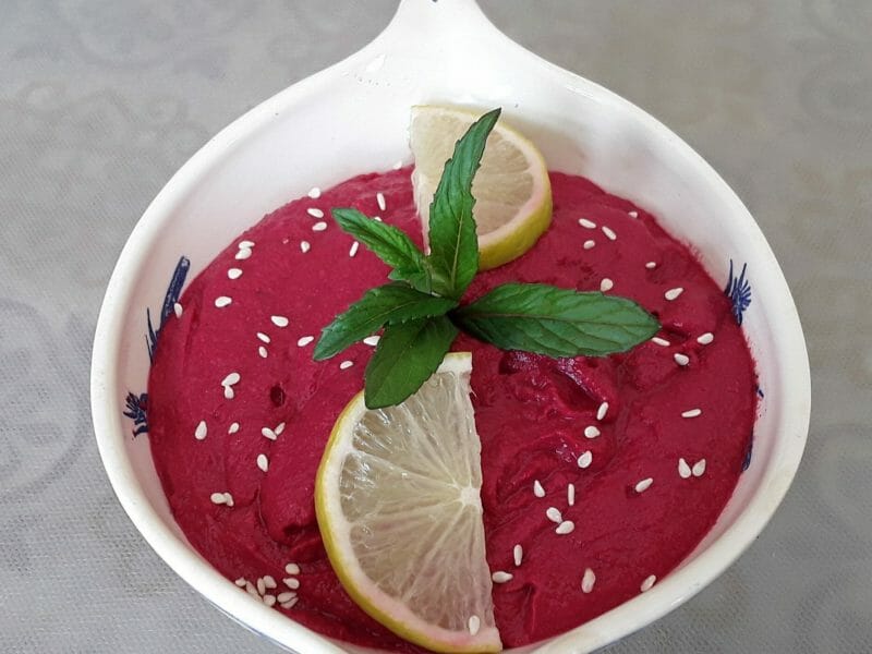 Cliquez pour zoomer ! Houmous de betterave Thermomix par Erghy