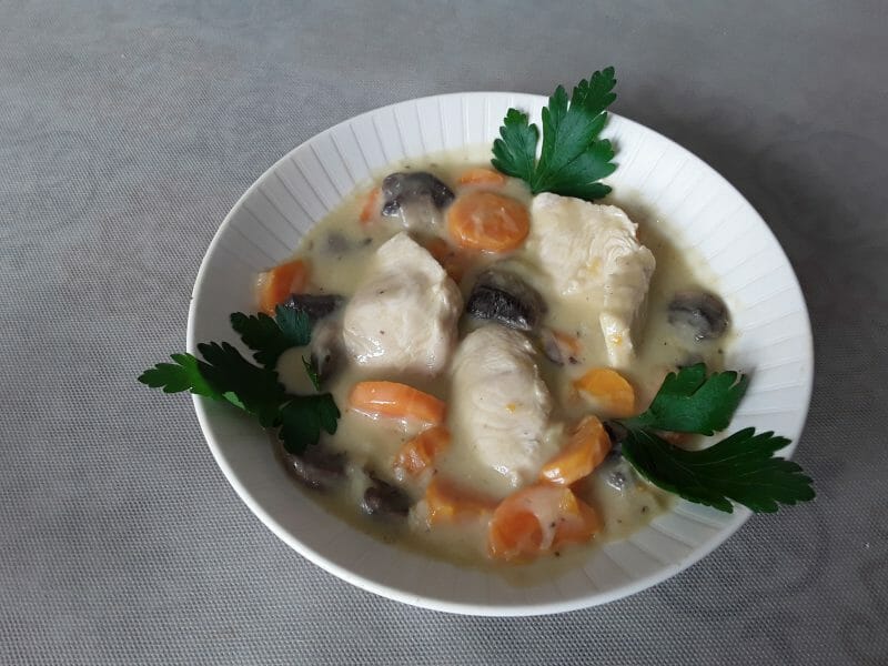 Cliquez pour zoomer ! Blanquette de poulet Thermomix par Erghy