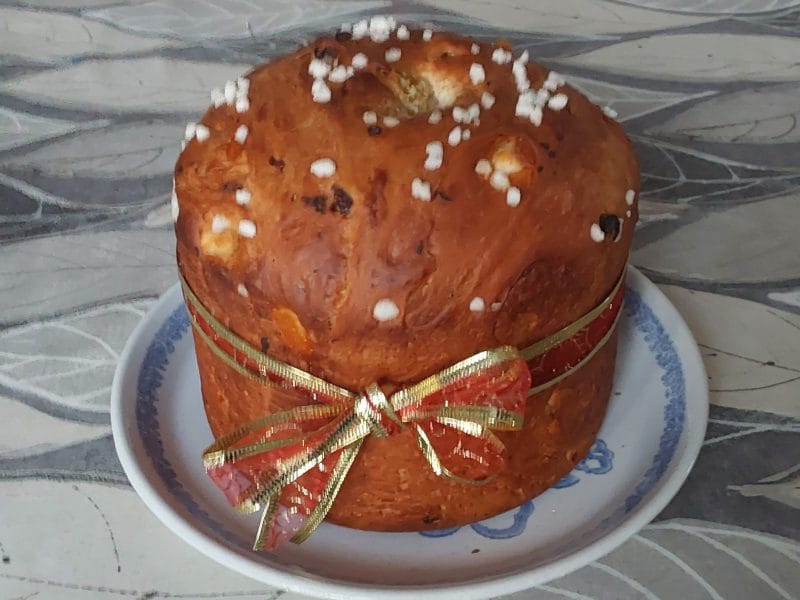 Cliquez pour zoomer ! Panettone Thermomix par Erghy