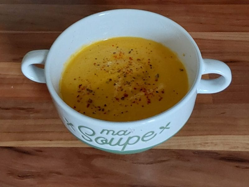 Cliquez pour zoomer ! Crème de fenouil et carottes Thermomix par Erghy