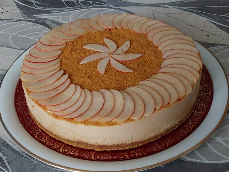 Cliquez pour zoomer ! Crémeux pommes spéculoos Thermomix par Erghy