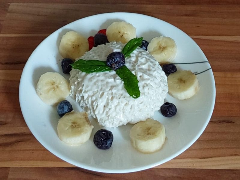 Cliquez pour zoomer ! Perles de tapioca aux bananes et lait de coco Thermomix par Erghy