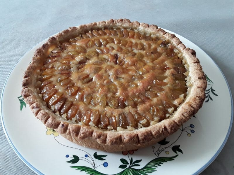 Cliquez pour zoomer ! Tarte aux mirabelles Thermomix par Erghy