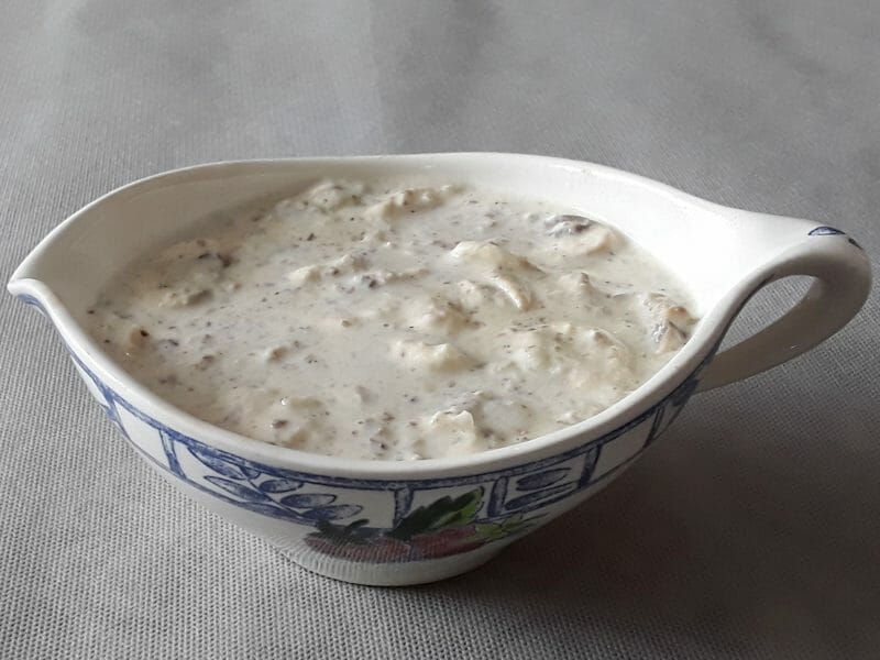 Cliquez pour zoomer ! Sauce aux champignons Thermomix par Erghy