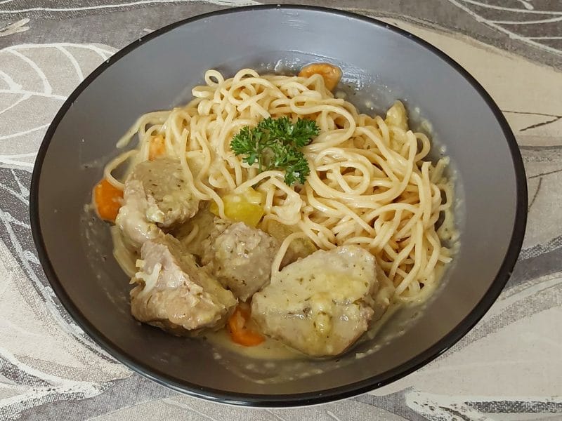 Cliquez pour zoomer ! Émincés de poulet et crème de citron Thermomix par Erghy