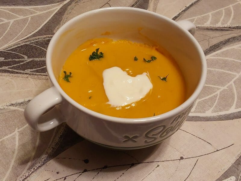 Cliquez pour zoomer ! Velouté de lentilles corail Thermomix par Erghy