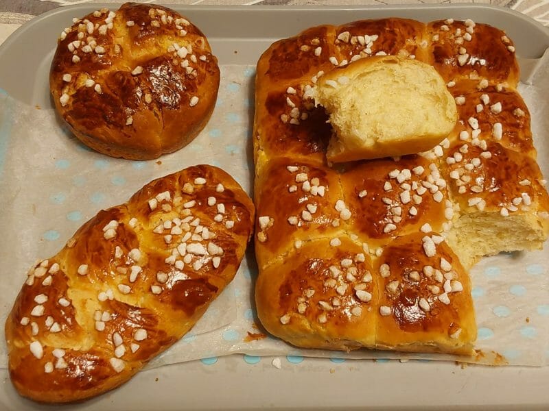 Cliquez pour zoomer ! Brioche moelleuse aux jaunes d’oeufs Thermomix par Erghy
