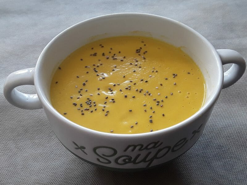 Cliquez pour zoomer ! Crème de carottes Thermomix par Erghy