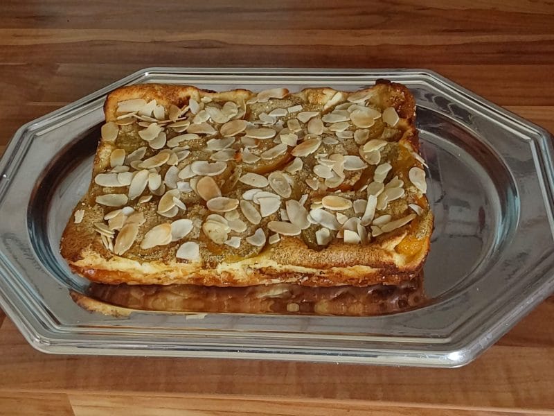 Cliquez pour zoomer ! Clafoutis aux abricots Thermomix par Erghy