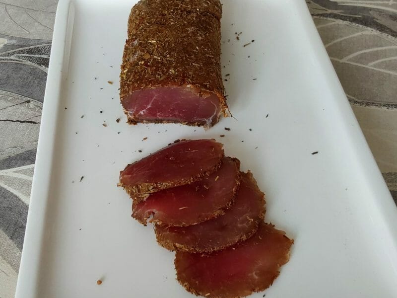 Cliquez pour zoomer ! Filet mignon séché aux herbes Thermomix par Erghy