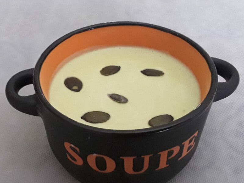 Cliquez pour zoomer ! Velouté de petits pois Thermomix par Erghy