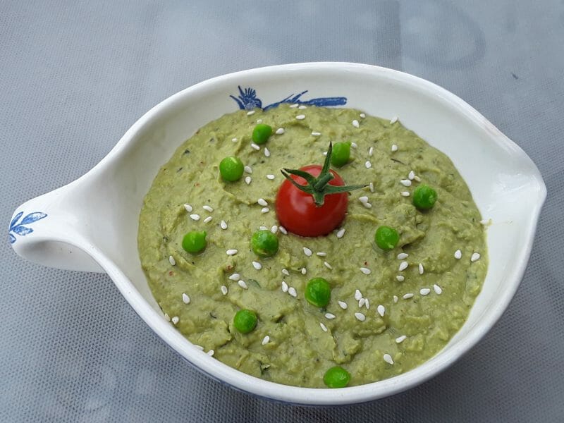Cliquez pour zoomer ! Houmous de petits pois Thermomix par Erghy