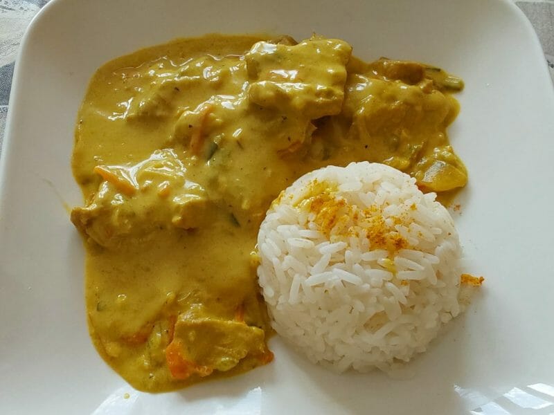 Cliquez pour zoomer ! Sauté de porc au curry Thermomix par Erghy