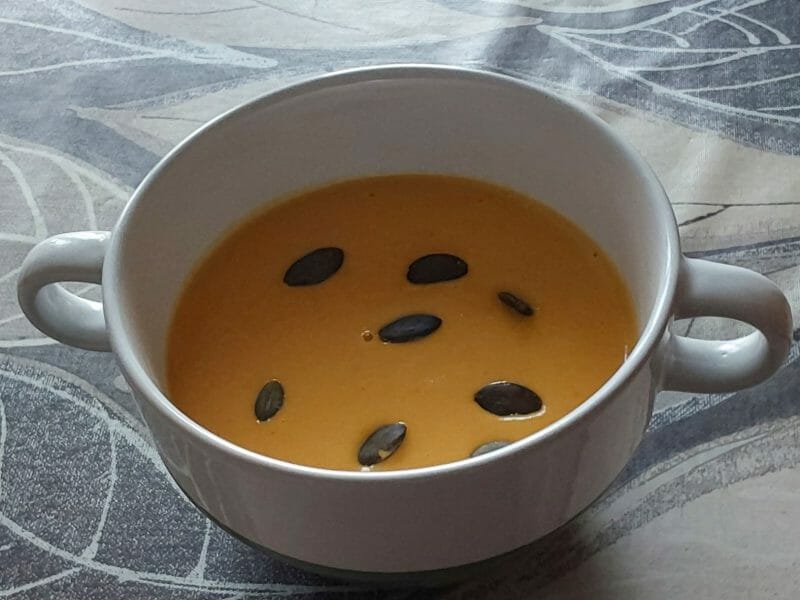 Velouté de mais et patate douce au Thermomix - Cookomix