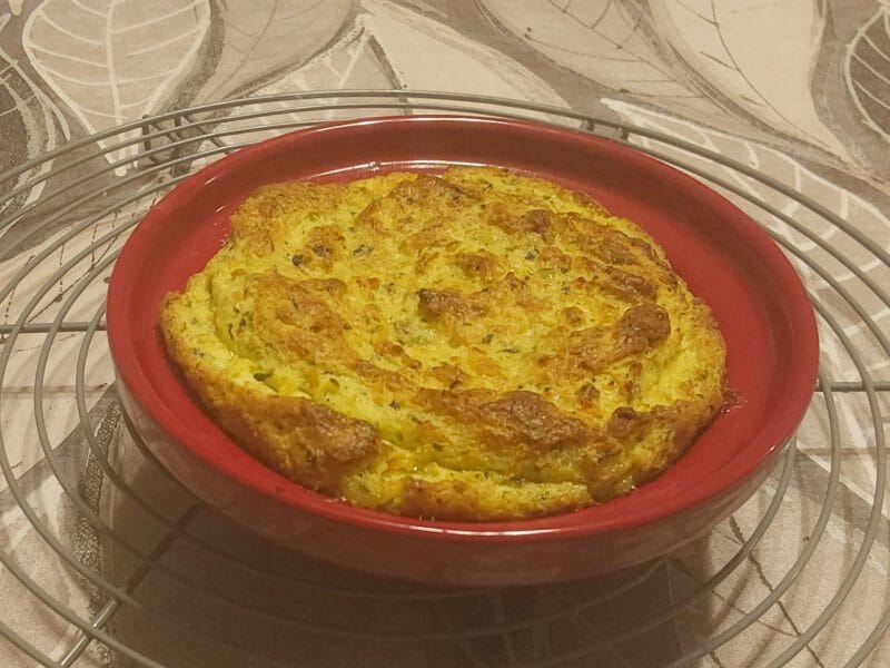 Cliquez pour zoomer ! Soufflé de courgettes au saumon fumé Thermomix par Erghy