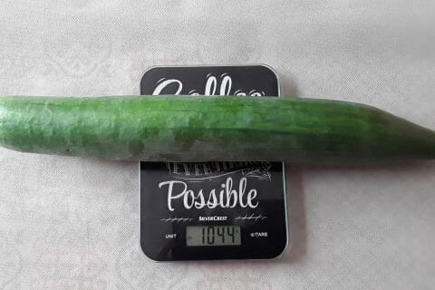 Cliquez pour zoomer ! Concombre cuit lardons tomate paprika Thermomix par Erghy